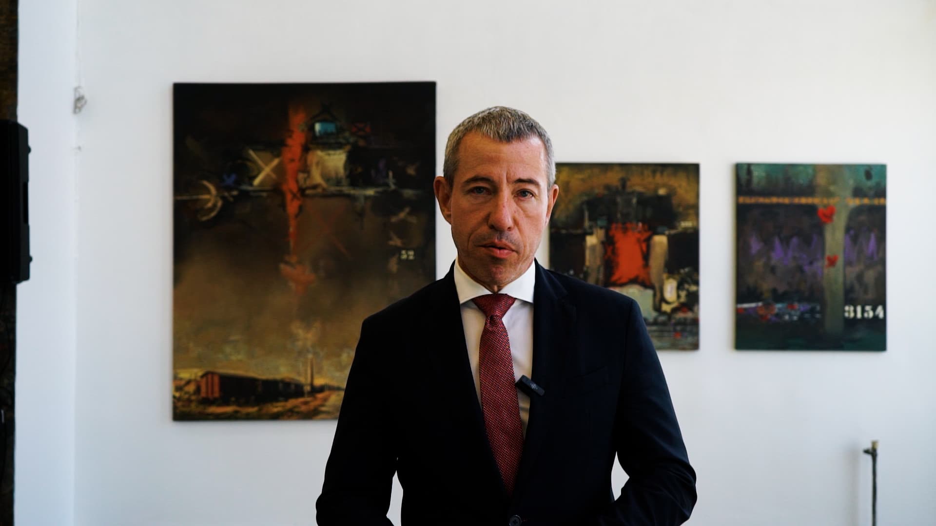 Εγκαίνια Μονογραφικής έκθεσης του Στέλιου Μαυρομάτη